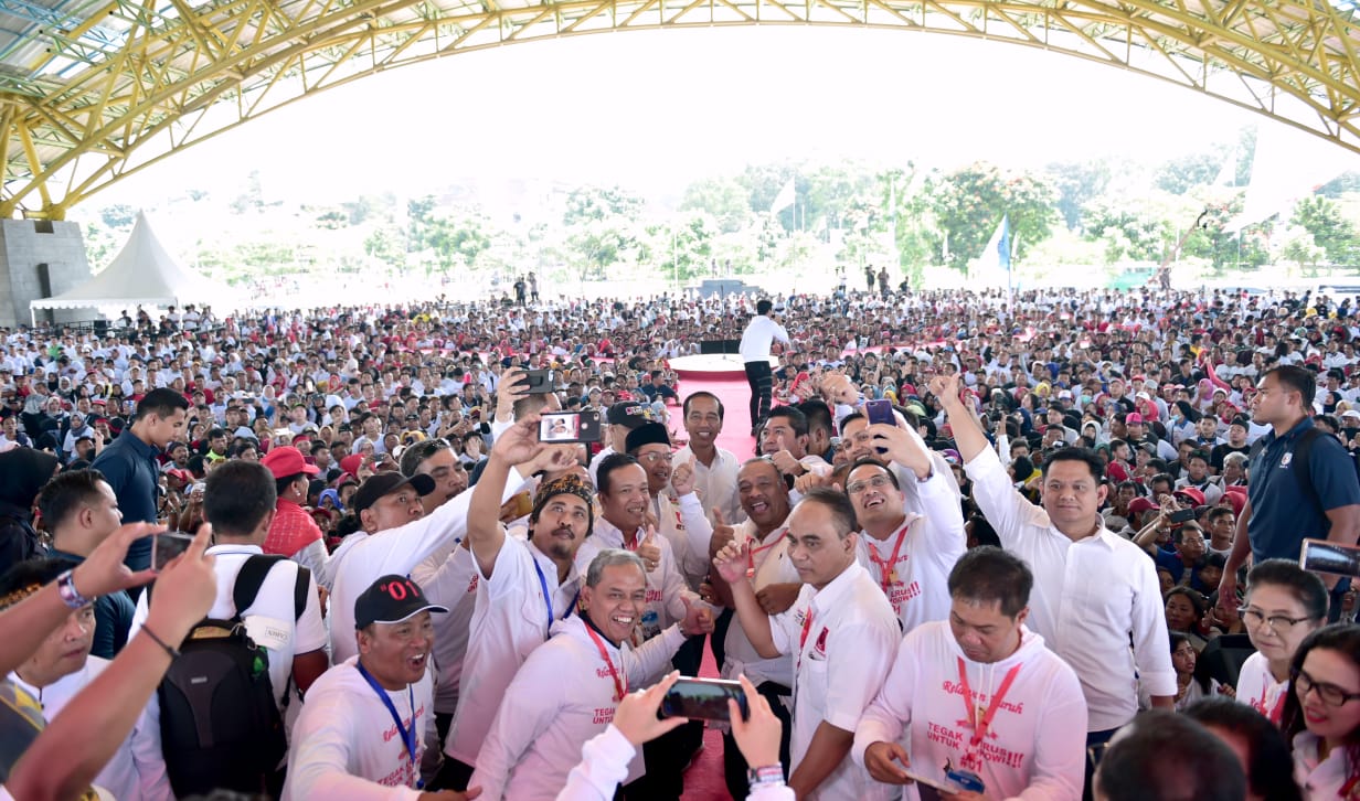 Capres #01 Jokowi Optimistis Raih 60 Persen Suara di Jawa ...